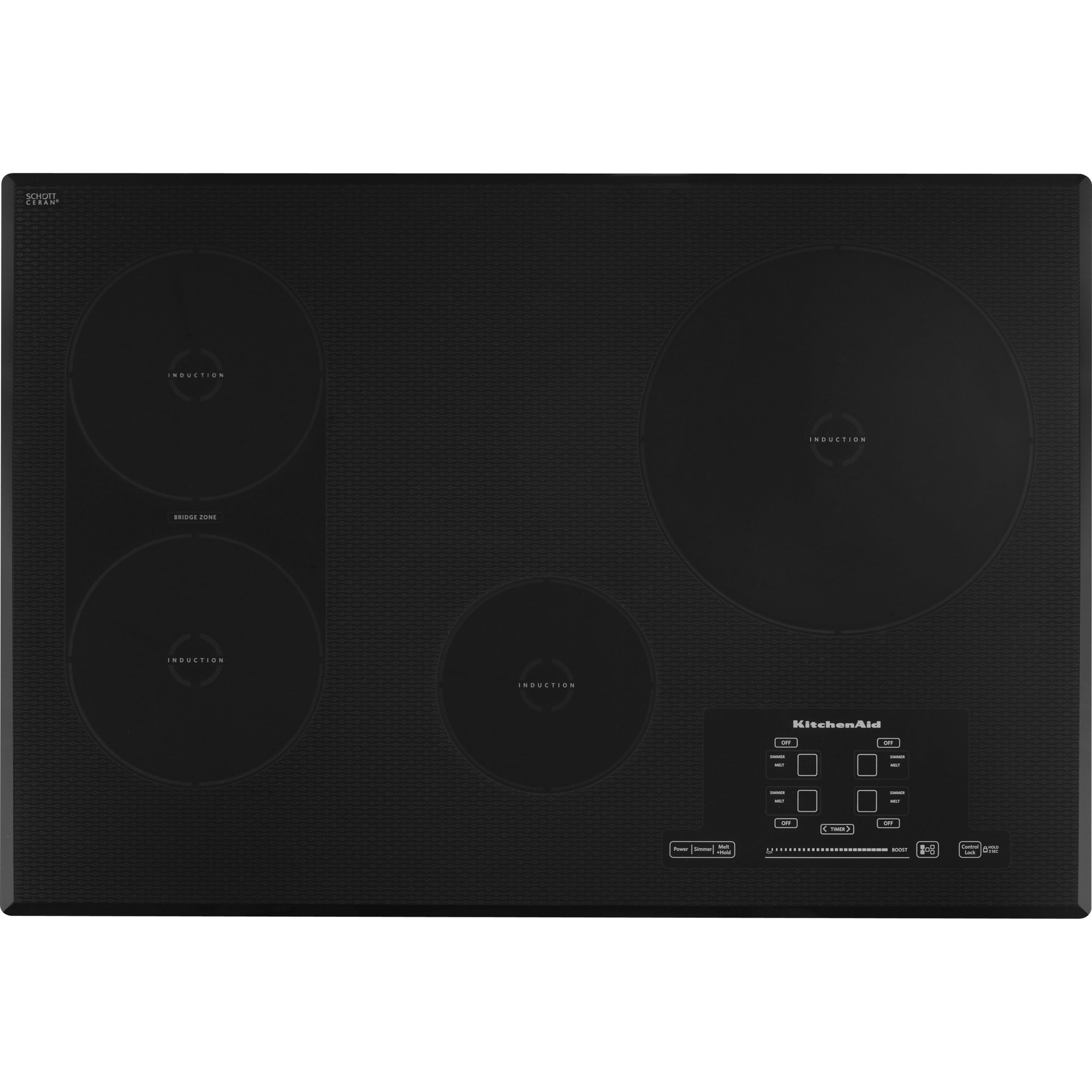 kitchenaid ceran cooktop