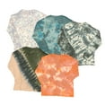 thumbnail image 2 of Green Tea Women's Super Soft Long Sleeve Tie Dye Pullover Sweatshirt, 2 of 2
