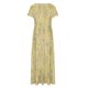thumbnail image 2 of Vestido de Verano para las Mujeres Gradiente Impreso Cuello en V Manga Corta de la Longitud Del Tobillo Vestido, Vestido Corto de Verano, 2 of 5