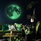 thumbnail image 1 of Glow In The Dark Moon Star Wall Stickers For Kids Room 2 Pcs,luminous 3d Self-adhesive Diy Removable Wall Sticker Fluorescent For Boys And Girls Bedro, 1 of 4