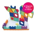 thumbnail image 2 of Bloques de construcción Edushape Magic Shape, magnéticos, 54 piezas, 2 of 7