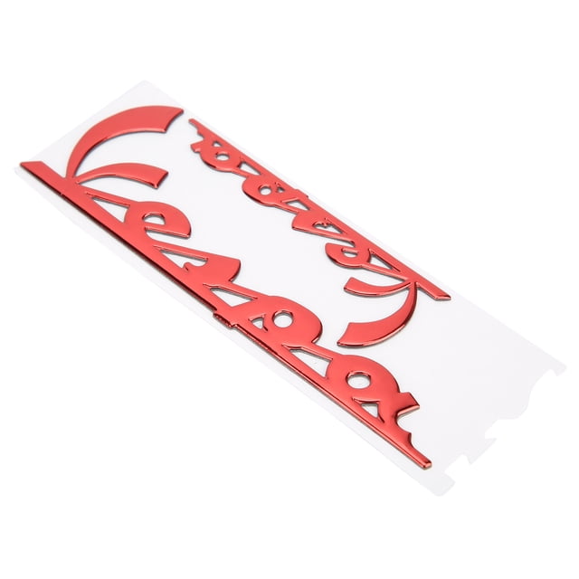 Badge Decal, Three-dimensional Emblem Sticker Beautiful Convinient Durable For Decoration For Personalize And Upgrade Black,Silver,Red,Yellow