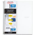 thumbnail image 1 of Five Star Wirebound Notebook, 1-Subject, 100 College-Ruled Sheets, 11 x 8.5 Inch Sheet Size, White (72144), 1 of 4