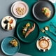 thumbnail image 5 of Este Juego de 6 Posavasos de Madera de Colores Es Perfecto para Bebidas, Té, Café y Decoración Del Hogar y Del Restaurante. Regalo Ideal para Cualquier Día Festivo., 5 of 6