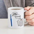 thumbnail image 4 of CafePress - I Hate My Job - 11 oz Ceramic Mug - Novelty Coffee Tea Cup, 4 of 4