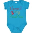 thumbnail image 3 of Inktastic Pawpaw Grandkids Handprints Boys or Girls Baby Bodysuit, 3 of 5