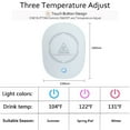 thumbnail image 3 of YEVIOR Coffee Cup Warmer for Desk With Touch Screen 3 Temperature Control Mug Warmer for Office, Milk, Tea, Water(White), 3 of 5
