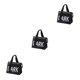 thumbnail image 1 of Inteprter Bolsa de almuerzo impermeable con aislamiento para fiambrera, contenedor de aperitivos, bolso negro Type1 NO1, 1 of 6