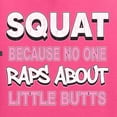 thumbnail image 5 of Wild Bobby Squat Because No One Raps About Little Butts Gym/Workout Unisex Graphic Hoodie Sweatshirt, Neon Pink, Large, 5 of 5