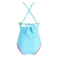 thumbnail image 4 of Duqingm One Piece Sexy Swimsuit Women Women's Twist Front One Piece Swimsuit Ruched Tummy Control One Piece Bathing Suits Sky Blue,M, 4 of 7