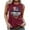 Wine, variant on breaise Independence Day Tank Tops for Women Plus Size Patriotic American Flag Graphic Tshirts Cotton Sleeveless T-shirts Cami Breathable Crew Neck Tanks Memorial Day Gifts
