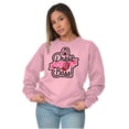 thumbnail image 3 of Betty Boop High Heels Cute Funny Women Crewneck Sweatshirt Brisco Brands 3X, 3 of 6