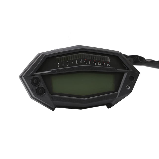 Velocímetro De Motocicleta Con Pantalla Lcd Digital Multifuncional Con Sensor De Imán Tacómetro De Motocicleta Versátil Para Motocicletas De Cilindro Cuádruple De Cilindro Doble Monstrate VI003973-00