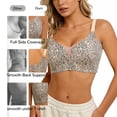 thumbnail image 3 of Byriady Jelly Bras for Women Wireless Deep V Mesh Bra,Seamless Push Up Bralette with Soft Support, Everyday Comfort T-Shirt Bra for Women, M-3XL, 3 of 7