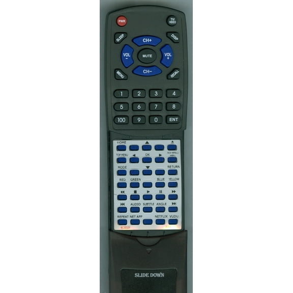 Replacement Remote for FUNAI NC263UH, RTNC263UH, NC263, NB620FX4, NB620FX4F