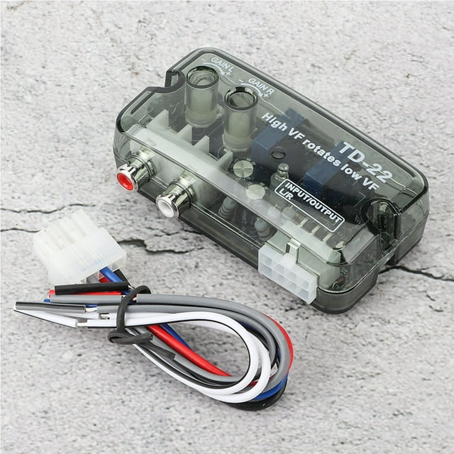 Convertisseur Audio Professionnel Haute Performance, Convertisseur Audio Faible, Audio Stéréo pour Voiture