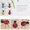 thumbnail image 3 of unbranded 4Ud Escultura De Pared Ladybird En Hierro Con Acabado Duradero Y Antióxido, 3 of 5