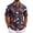 Yellow, variant on Mfakffe Hawaiian Golf Shirts for Men Summer Classic Polo Tee Big and Tall Cotton Short Sleeve T Shirts Comfortable Lapel Collar Tops (Red, L)