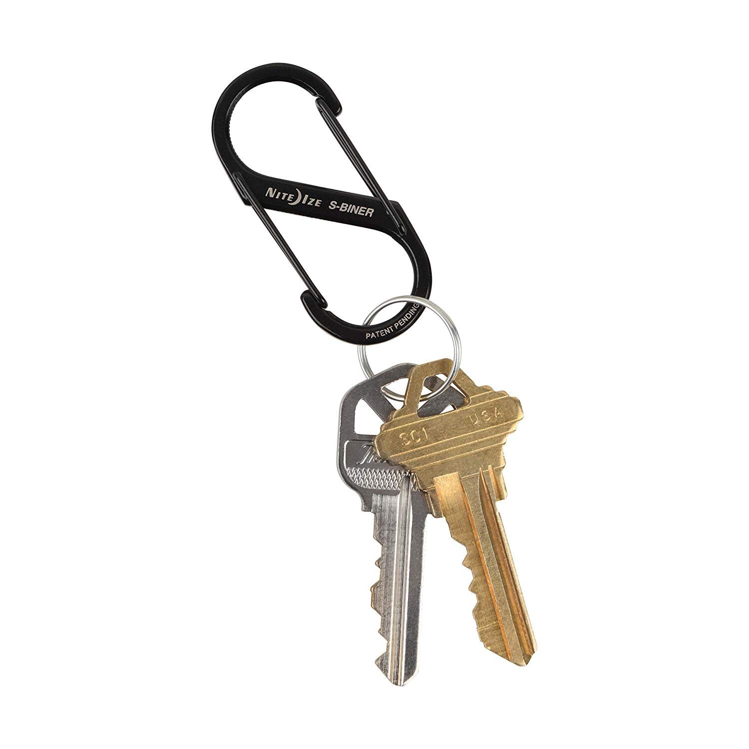 Nite Ize S-Biner Size 1 5 Lb. Capacity S-Clip Key Ring (2-Pack) - Town  Hardware & General Store