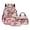 Pink and Gray - Koala Cherry Blossom, variant on DISNIMO Cardinal Daisy Printed 3 Pcs Kids School Bag Set with Insulated Lunch Bag & Pencil Case, 17 Inch Large Capacity School Backpack with Adjustable Strap, Back to School Gift