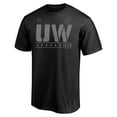 thumbnail image 2 of Men's Black Wisconsin Badgers Mist Runner T-Shirt, 2 of 3
