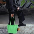 thumbnail image 4 of OUNONA Portable Cat Carrier Bag with Shoulder Strap Breathable Canvas for Outdoor Use, 4 of 6