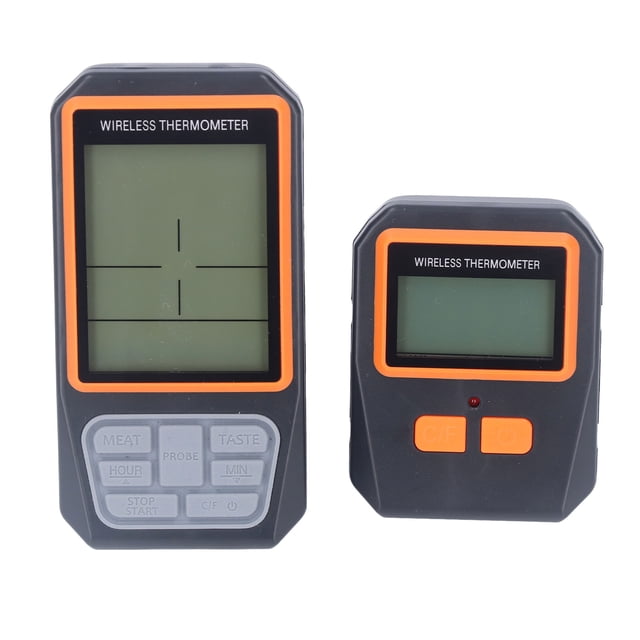 Termómetro inalámbrico para barbacoa rango de 328 pies sensor digital de temperatura de carne remoto con 4 sondas para cocina ANGGREK Otros