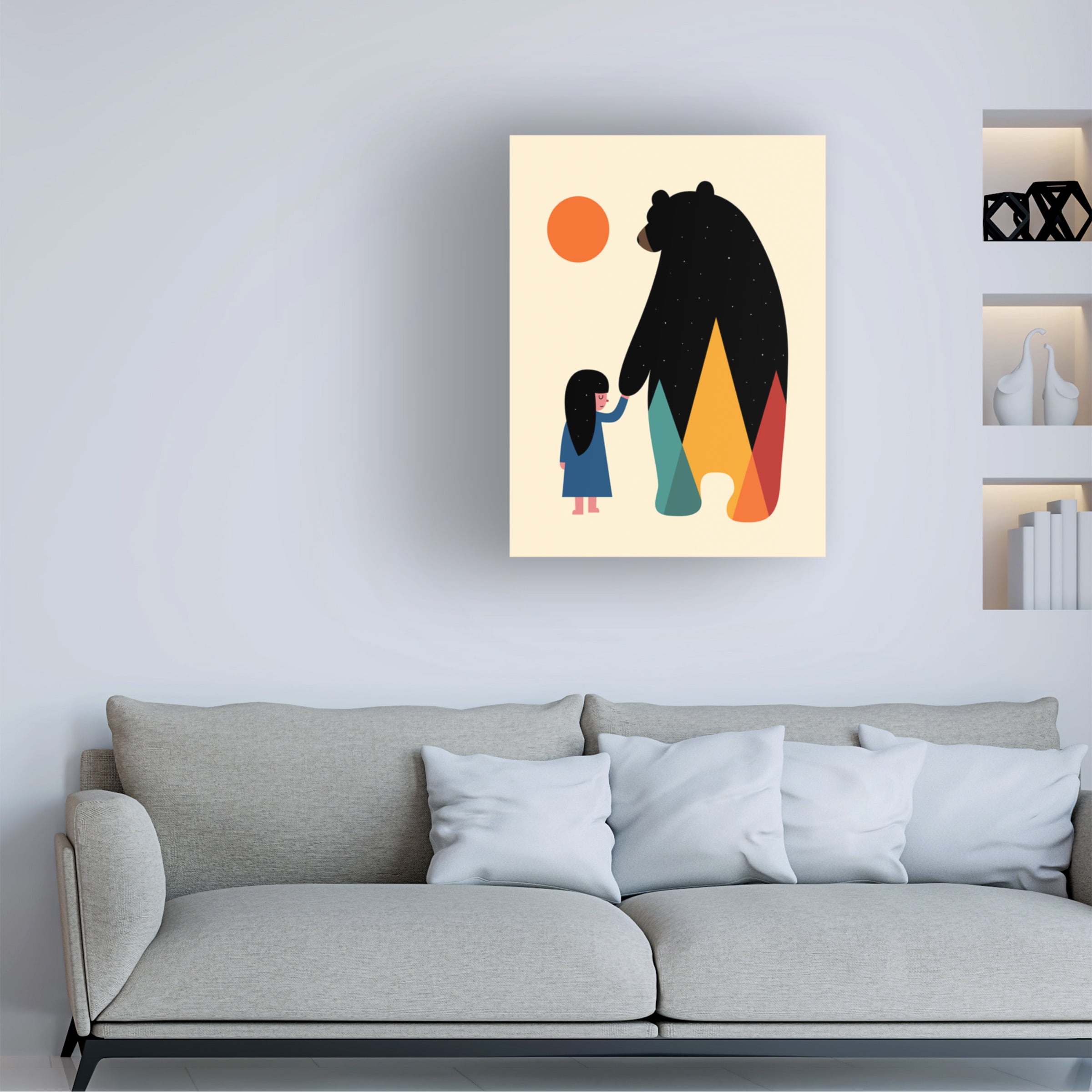 Andy Westface 'Go Home' Canvas Art
