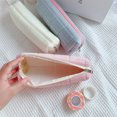 thumbnail image 4 of 2 Pcs Trousse de Maquillage en Peluche Grande Capacité, 4 of 8