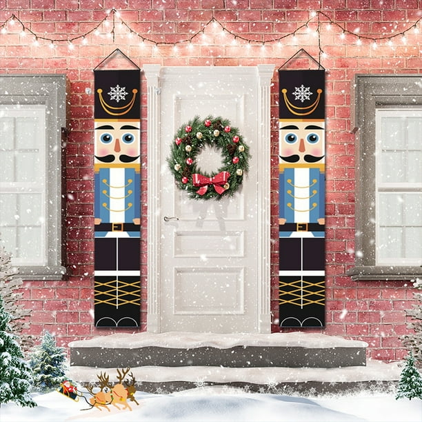 Christmas Nutcracker Banner Nutcracker Christmas Decorations