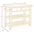 thumbnail image 5 of Signature Design by Ashley Marlijo Kitchen Cart, 5 of 7