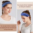thumbnail image 4 of Bandeaux de Mode pour Femmes Bandeau Grand Yoga Entraînement Bandeaux Accessoires pour Cheveux, 4 of 7