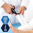 thumbnail image 3 of Med Pride Medical Scissors, 7.5" Trauma Shears with Clip, 2 pack Bandage Scissors, Non-Stick Blades, 3 of 5