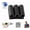 Black, variant on Drill Bit Holder,Adhesive Drill Bit Sleeve Organizer High Strength Bit Holder for Impact Drivers and Drill for Most Drills,Not Include Adhesive(1Pcs)