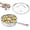 6pcs:Silver, variant on Qenwkxz 4 Cups Egg Poacher Stainless Steel, Egg Poaching Pan, Poached Egg Maker Pot, Poached Egg Cooker Pot Multipurpose Stovetop Egg Poacher Pot for Induction Cooktop Gas Cooktop