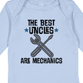 thumbnail image 4 of Inktastic Best Uncles Are Mechanics Boys or Girls Long Sleeve Baby Bodysuit, 4 of 5