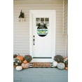 thumbnail image 2 of Fresh Squeezed Lemonade Sign Front Door Porch Decorations, Round Rustic Wood Hanging Sign for Farmhouse Porch Outdoor Home Holiday Front Door Sign Decor, 2 of 7
