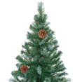 thumbnail image 3 of Árbol de Navidad artificial VidaXL con LED y juego de bolas de 2,1 m, 3 of 9