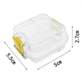 thumbnail image 2 of Caja de de Almohada Dental, 5 Piezas de PelíCula de Membrana Transparente Escaparate de Cajas de Dientes Caja de y Puente Dental, 2 of 5