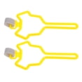 thumbnail image 1 of OUNONA 2Pcs Dog Bag Dispenser ABS Yellow For Cat Owners Outdoor Activities, 1 of 8