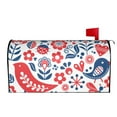 thumbnail image 3 of Fotbe Birds Flowers Mailbox Covers Post Letter Box Cover Garden Decor Standard Size-21x18 in, 3 of 9