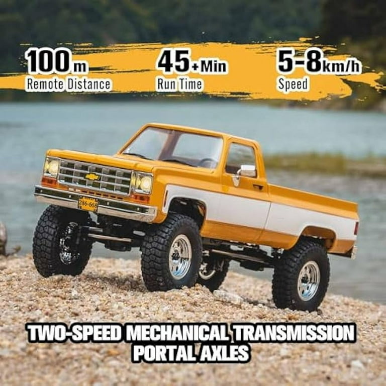 FMS 1/18 Chevrolet K10 RC Truck FCX18, Officially Licensed