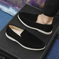 thumbnail image 6 of Men's Suede Loafers Slip-On Casual Shoes Soft Flat Sole Comfortable Driving Office Shoe, 6 of 9
