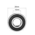 thumbnail image 4 of Deep Groove Ball Bearing 6001RS Single Sealed, 12mmx28mmx8mm Chrome Steel 10Pcs, 4 of 4