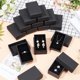 thumbnail image 5 of Paquete de 24 cajas cuadradas de cartón Kraft para joyas, collares y pendientes., 5 of 9