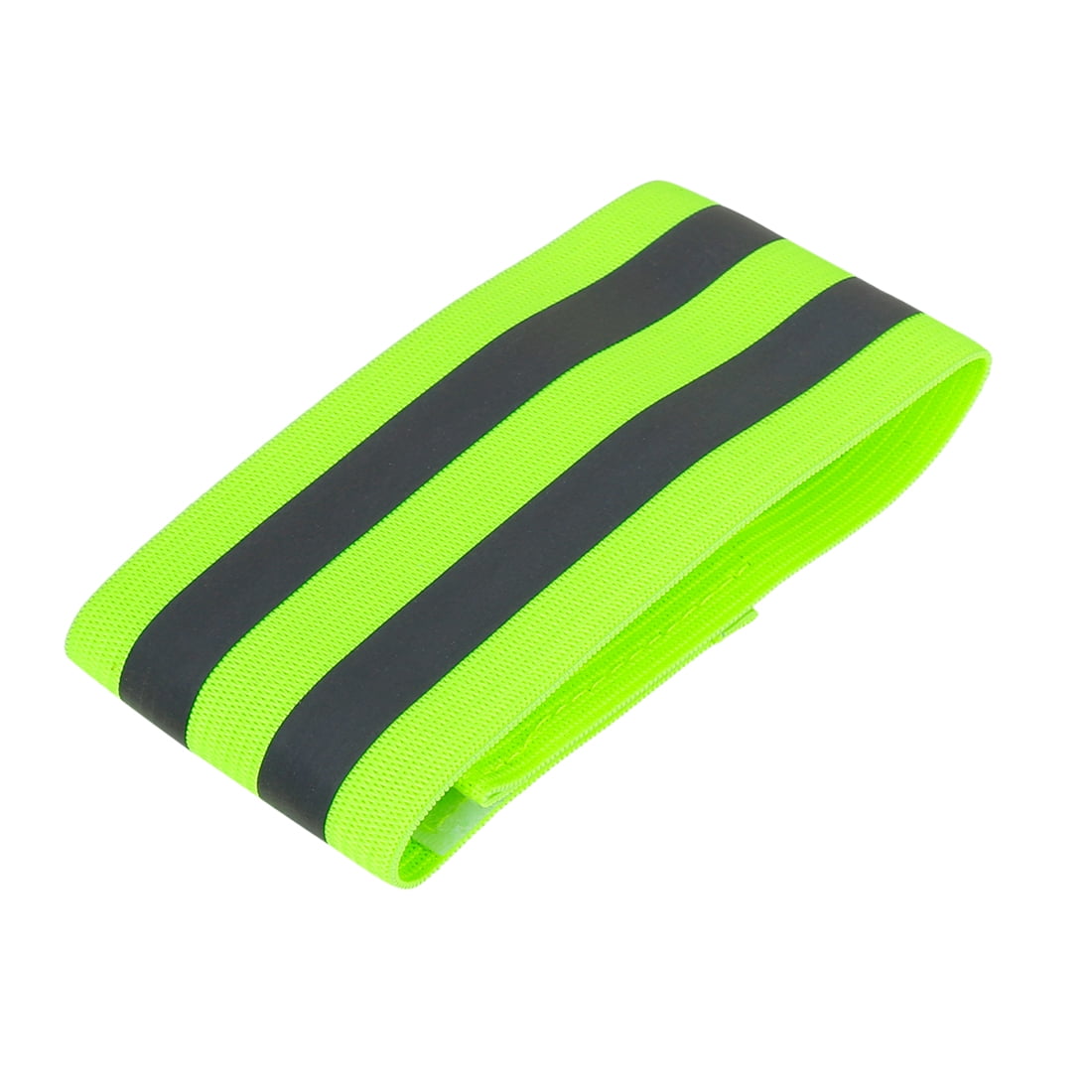 Unique Bargains 8Pcs Wrist High Visibility Night Cycling Reflector Straps Green