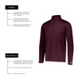 thumbnail image 3 of Russell Men's Dri Power Lightweight 1/4 Zip Pullover, 3 of 7