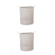 thumbnail image 2 of Cesto de Almacenamiento Monstrate Multiusos para Ropa Sucia Negro Beige, 2 of 6