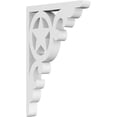 thumbnail image 1 of Ekena Millwork BKTP01X04X06AU Austin Bracket - 0.62 x 4 x 6 in., 1 of 1