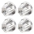 thumbnail image 1 of Rc Wheel Hex Hub 1/10 Wheel Hex Hub Rc Car Wheel Hex Hub 1.9inch Wheel Hex Hub 4pcs 1.9inch Aluminum Alloy Silver Wheel Hex Hub Fit For SCX10 1/10 RC Car Model17mm, 1 of 8